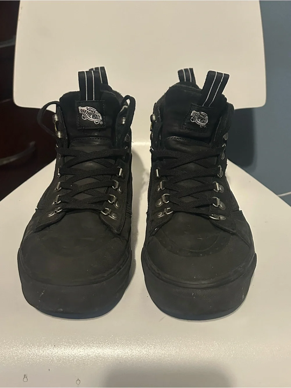 MT Black Men's Waterproof High-Top Hiking Boots
